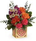 Birthday Sparkle Bouquet Cottage Florist Lakeland Fl 33813 Premium Flowers lakeland